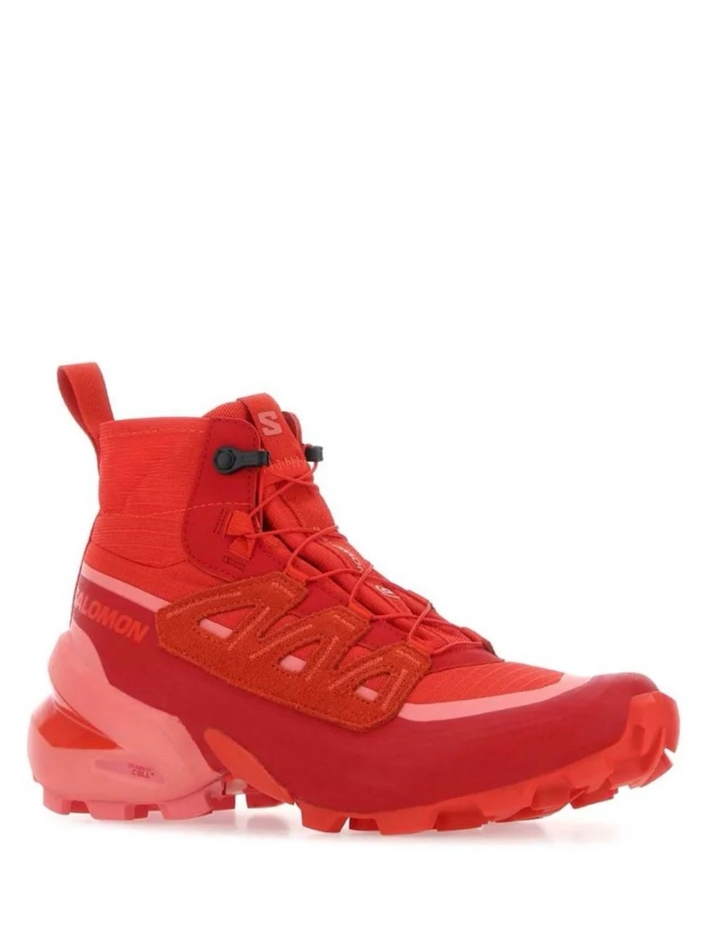 Salomon X MM6 Maison Margiela Red High-Top Athletic Trail Shoe